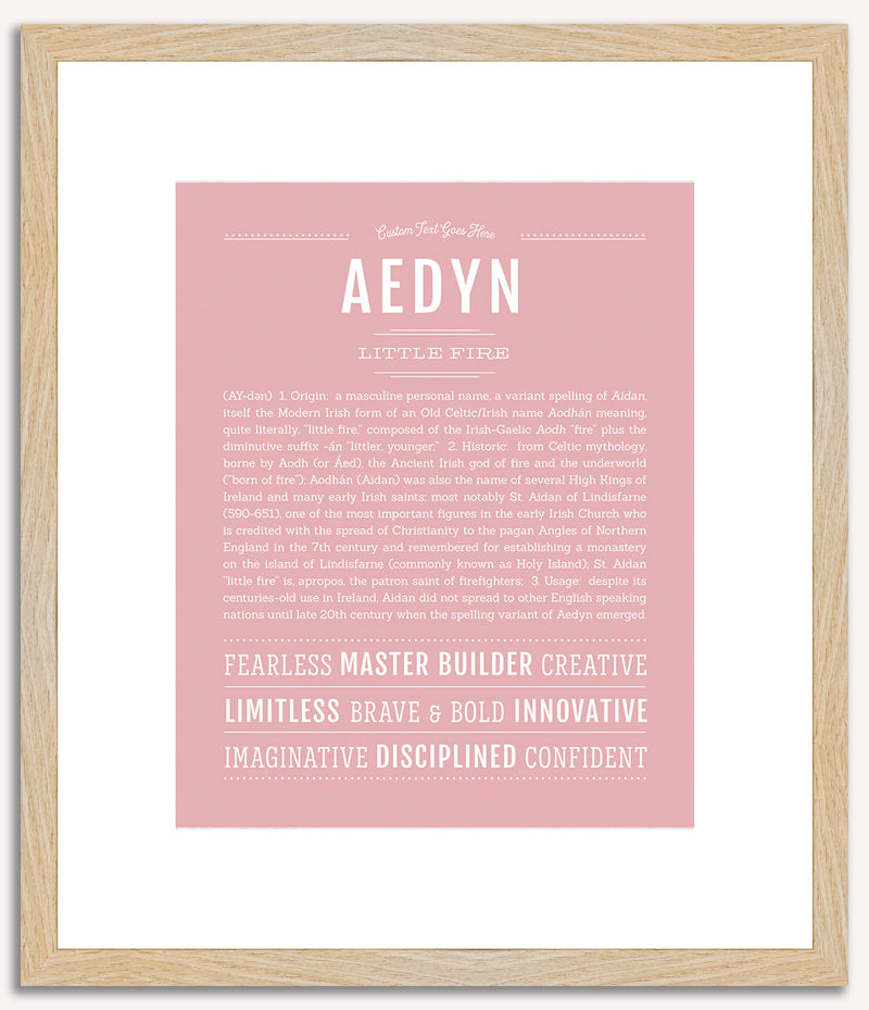 Aedyn | Name Art Print