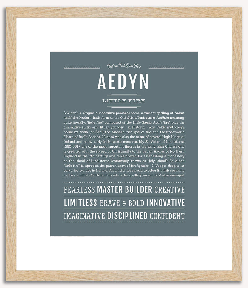 Aedyn | Name Art Print