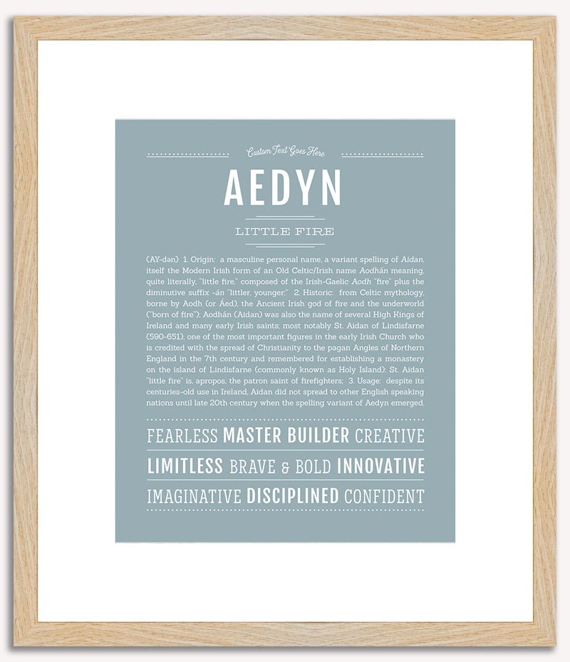 Aedyn | Name Art Print