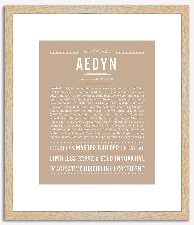 Aedyn | Name Art Print