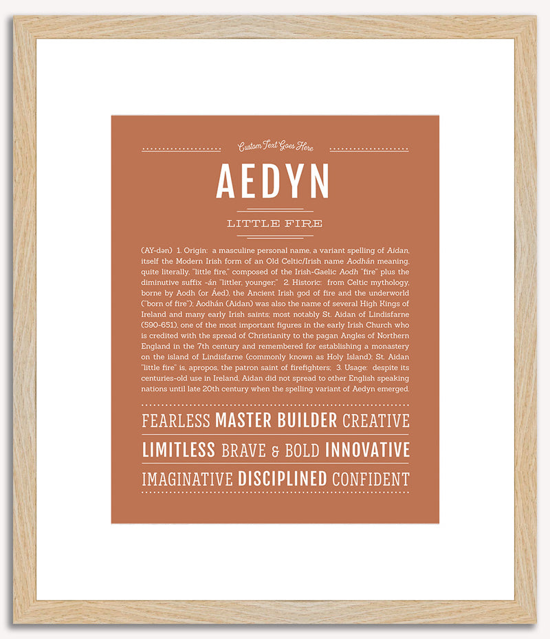 Aedyn | Name Art Print