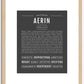 Aerin | Name Art Print