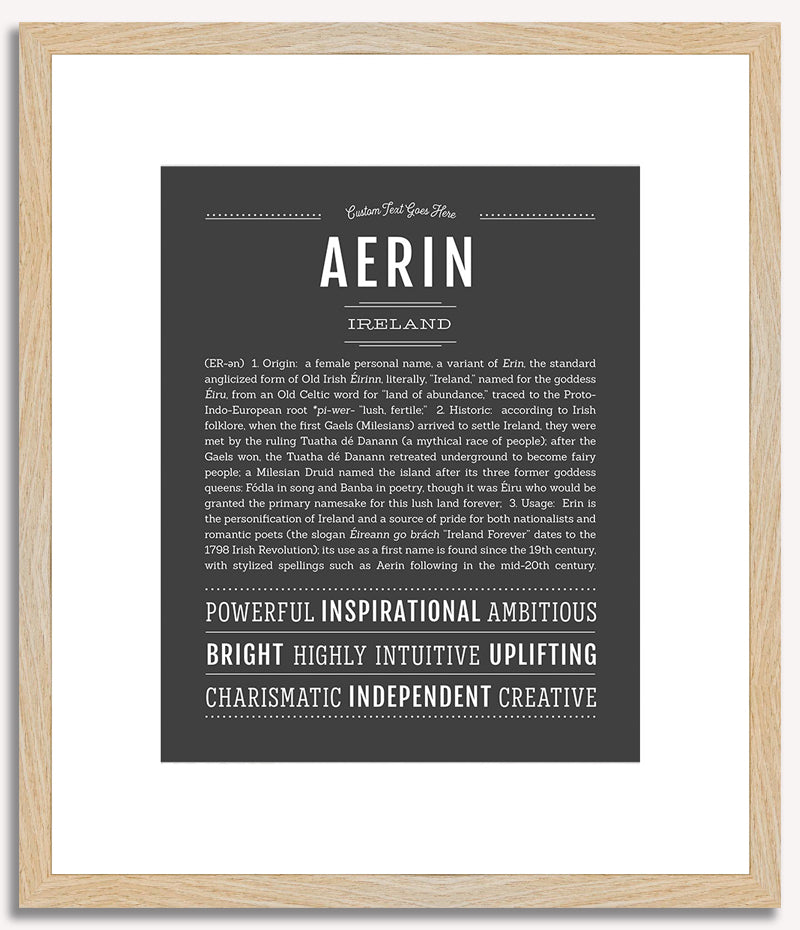 Aerin | Name Art Print