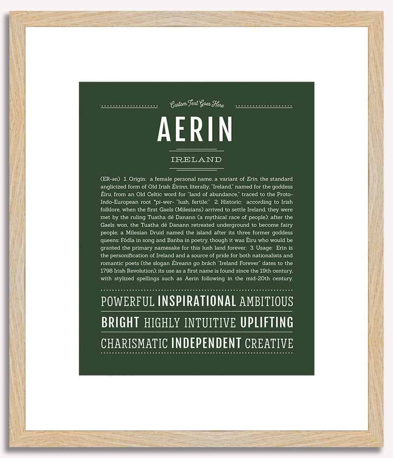 Aerin | Name Art Print