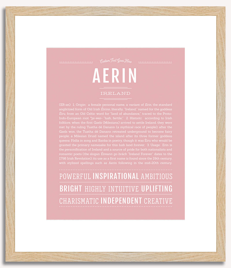 Aerin | Name Art Print