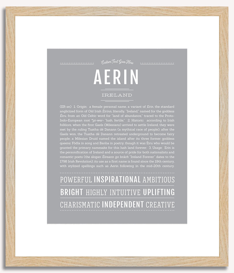 Aerin | Name Art Print