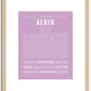 Aerin | Name Art Print