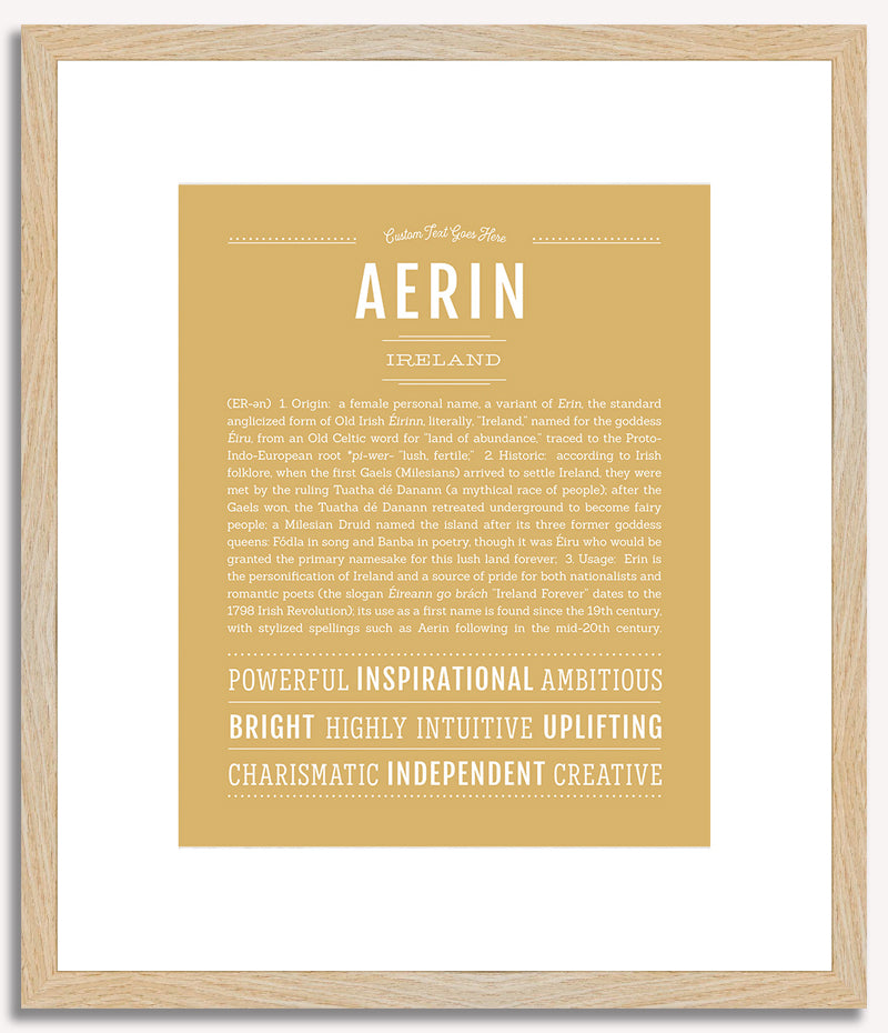 Aerin | Name Art Print