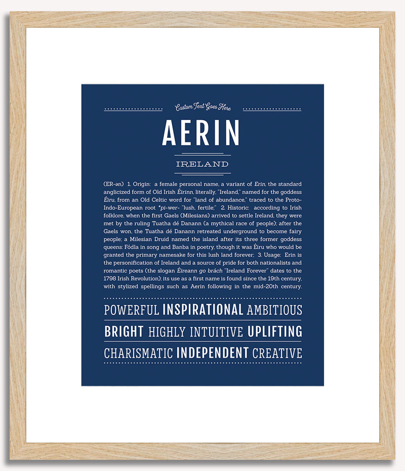 Aerin | Name Art Print