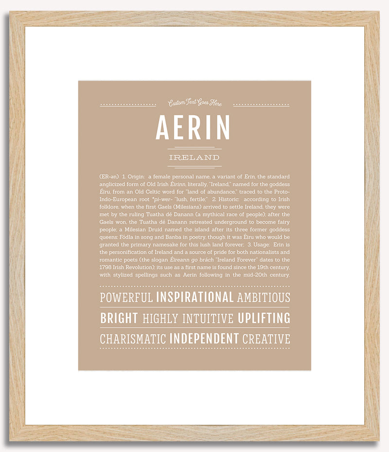 Aerin | Name Art Print