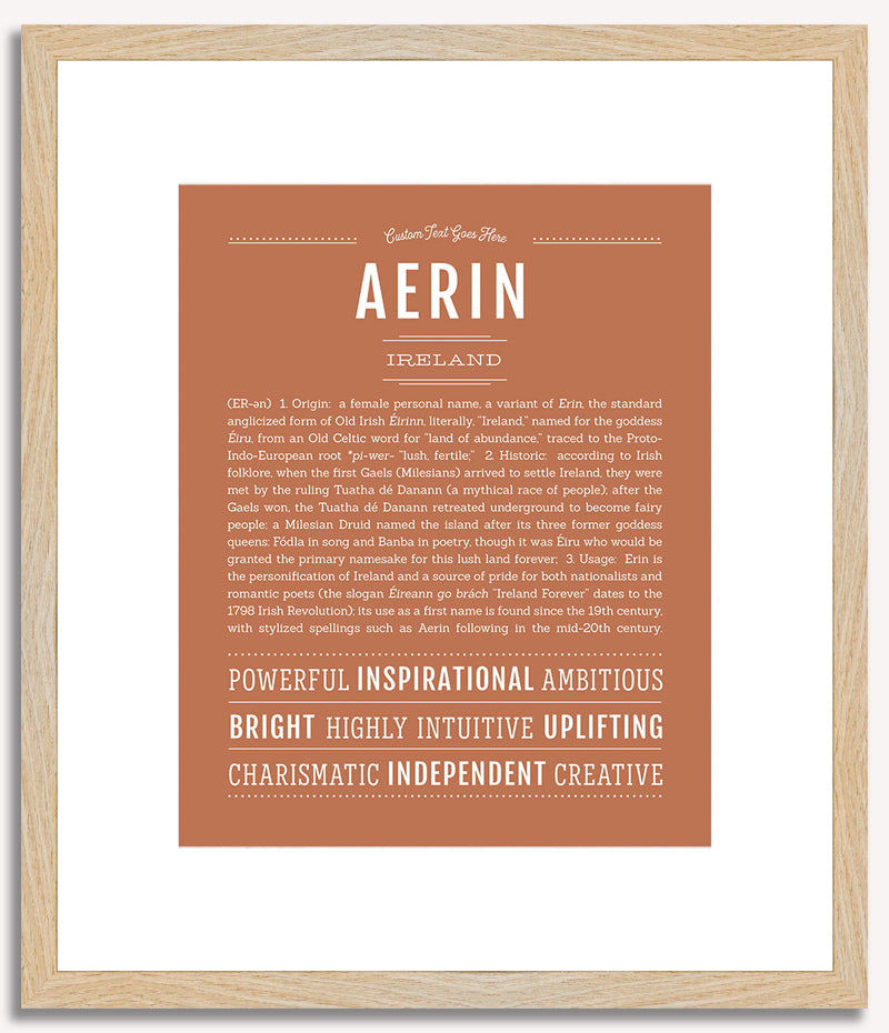 Aerin | Name Art Print