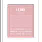 Frame Options | Dusty Rose | White Frame, Matted