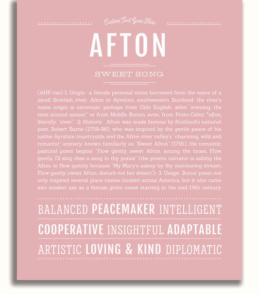 Frame Options | Dusty Rose | No Frame