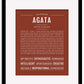 Frame Options | Bordeaux | Maple Frame, Matted