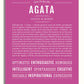 Frame Options | Dark Pink | White Frame, Matted