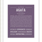 Frame Options | Deep Purple | Black Frame, Matted