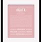 Frame Options | Dusty Rose | Maple Frame, Matted
