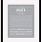 Frame Options | Light Gray | Maple Frame, Matted