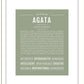 Frame Options | Sage | Black Frame, Matted