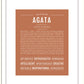 Frame Options | Terra Cotta | Black Frame, Matted