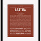 Frame Options | Bordeaux | Maple Frame, Matted