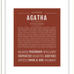 Frame Options | Bordeaux | Black Frame, Matted