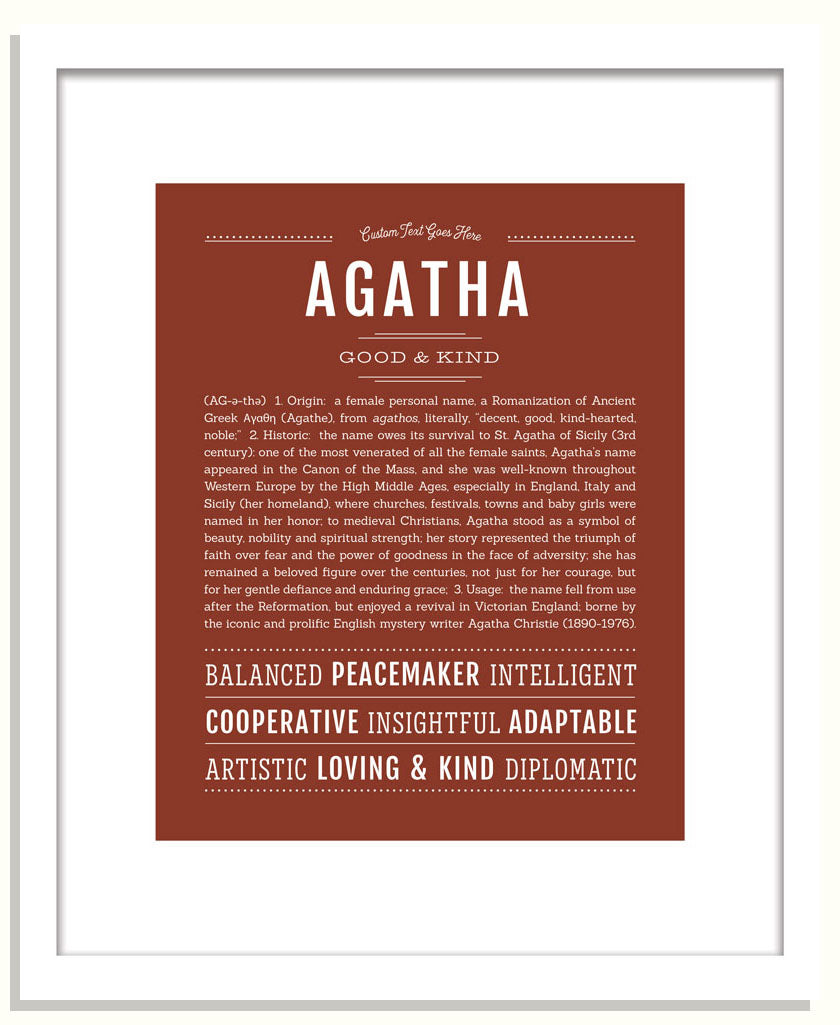 Frame Options | Bordeaux | Black Frame, Matted