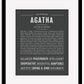 Frame Options | Charcoal Gray | Maple Frame, Matted