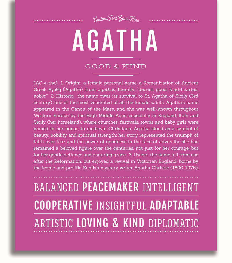 Frame Options | Dark Pink | White Frame, Matted