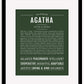 Frame Options | Deep Forest | Maple Frame, Matted