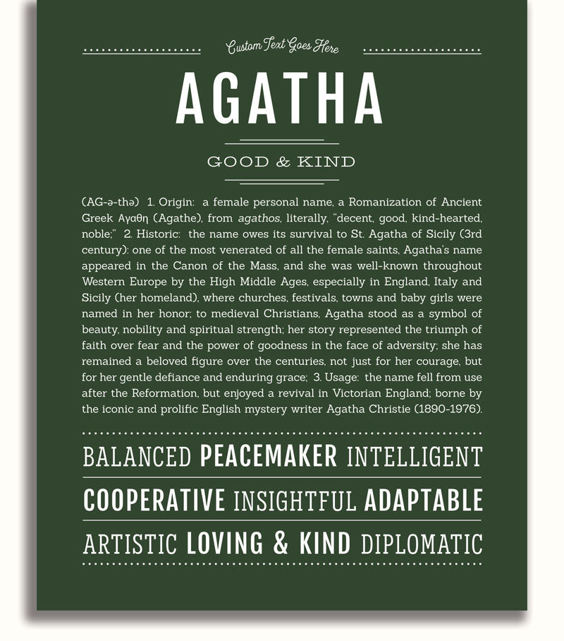 Frame Options | Deep Forest | White Frame, Matted