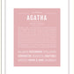 Frame Options | Dusty Rose | Black Frame, Matted