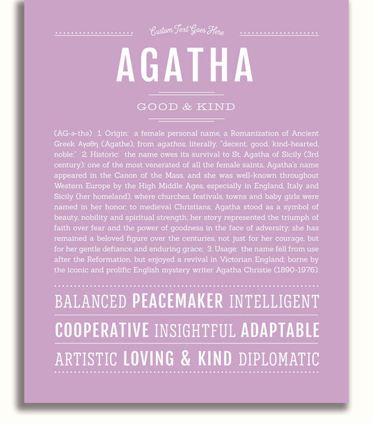 Frame Options | Lilac | White Frame, Matted