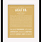 Frame Options | Matte Gold | Maple Frame, Matted