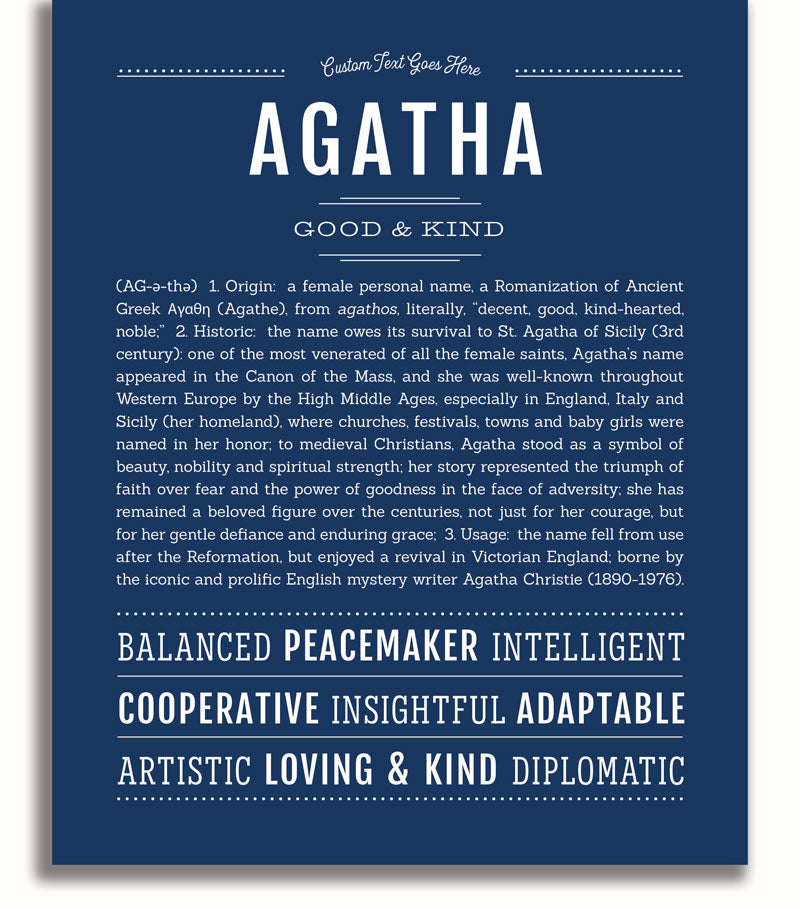 Frame Options | Midnight Blue | White Frame, Matted