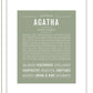 Frame Options | Sage | Black Frame, Matted