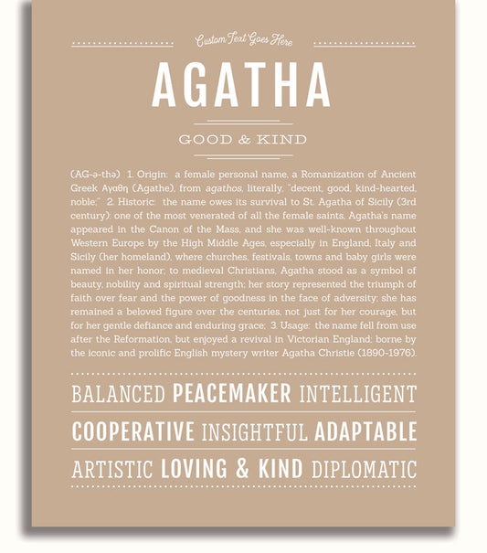 Frame Options | Tan | White Frame, Matted