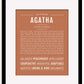 Frame Options | Terra Cotta | Maple Frame, Matted