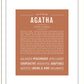 Frame Options | Terra Cotta | Black Frame, Matted
