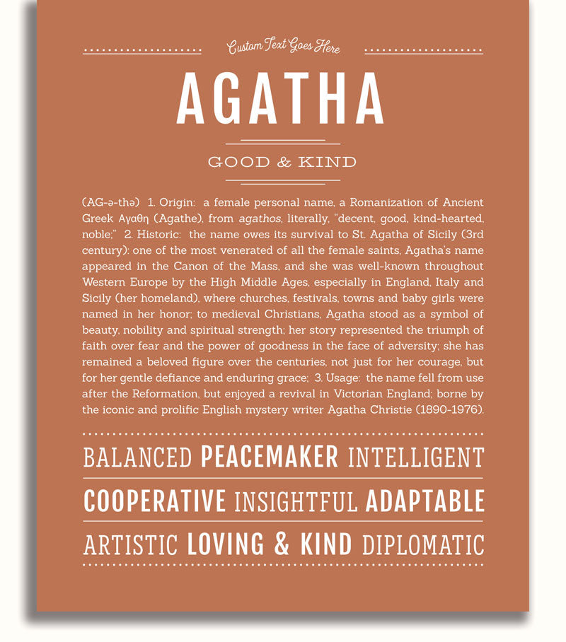 Frame Options | Terra Cotta | White Frame, Matted