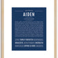 Aiden | Name Art Print