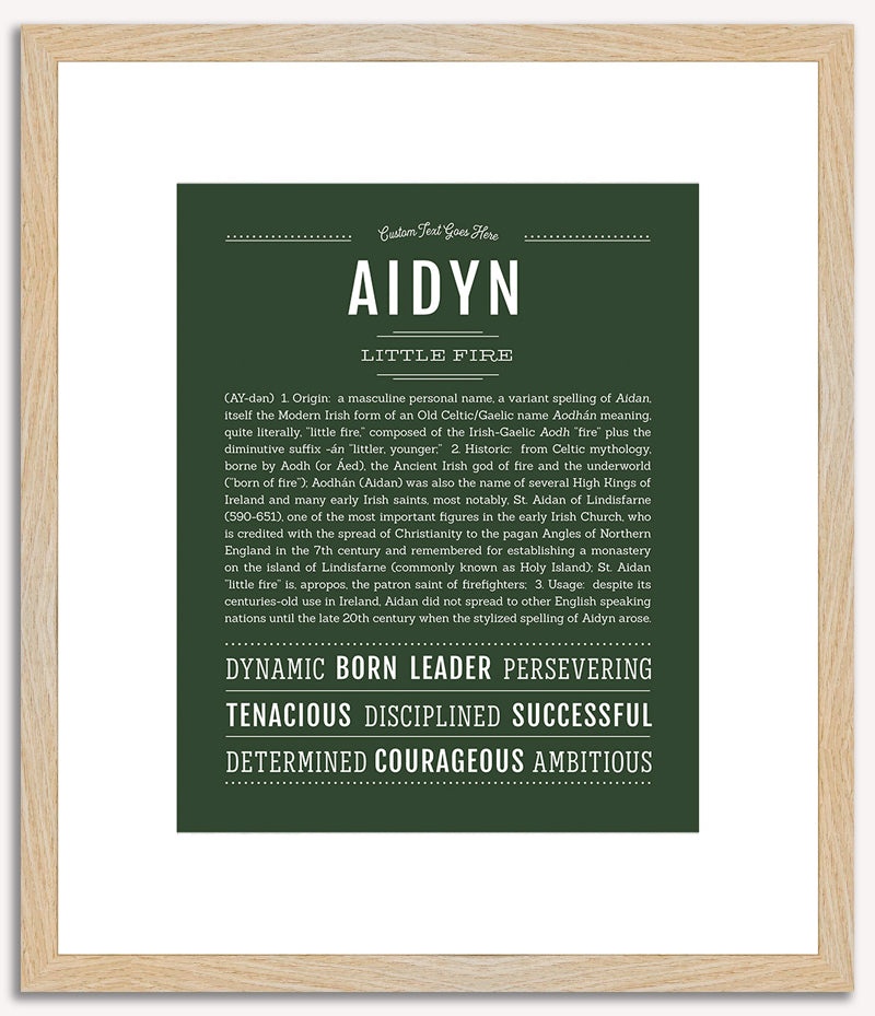 Aidyn | Name Art Print