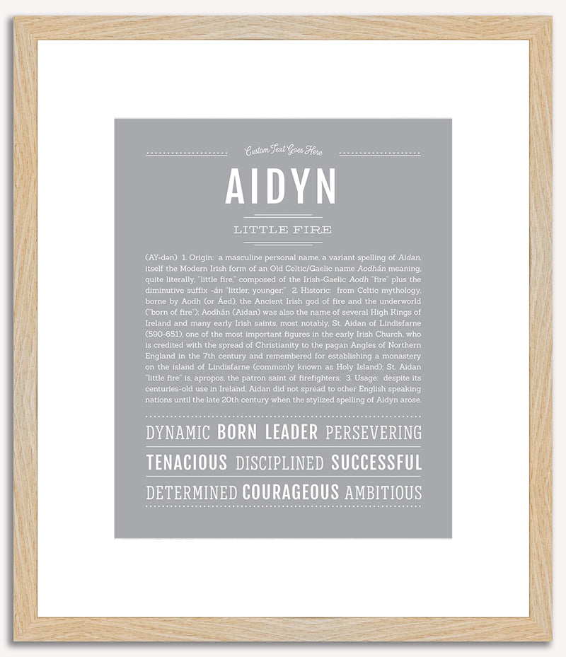 Aidyn | Name Art Print