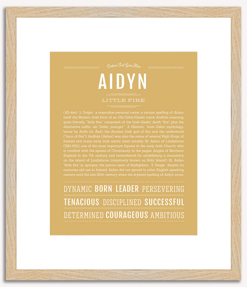 Aidyn | Name Art Print