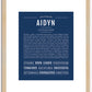 Aidyn | Name Art Print