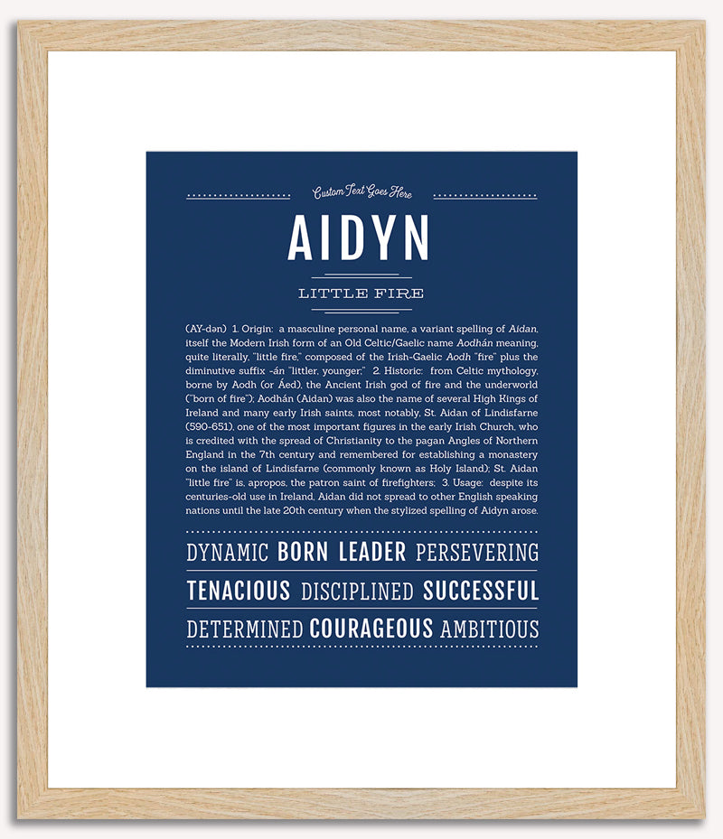 Aidyn | Name Art Print