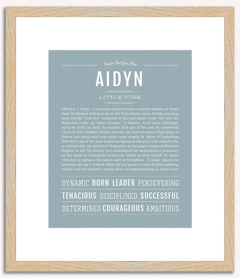 Aidyn | Name Art Print