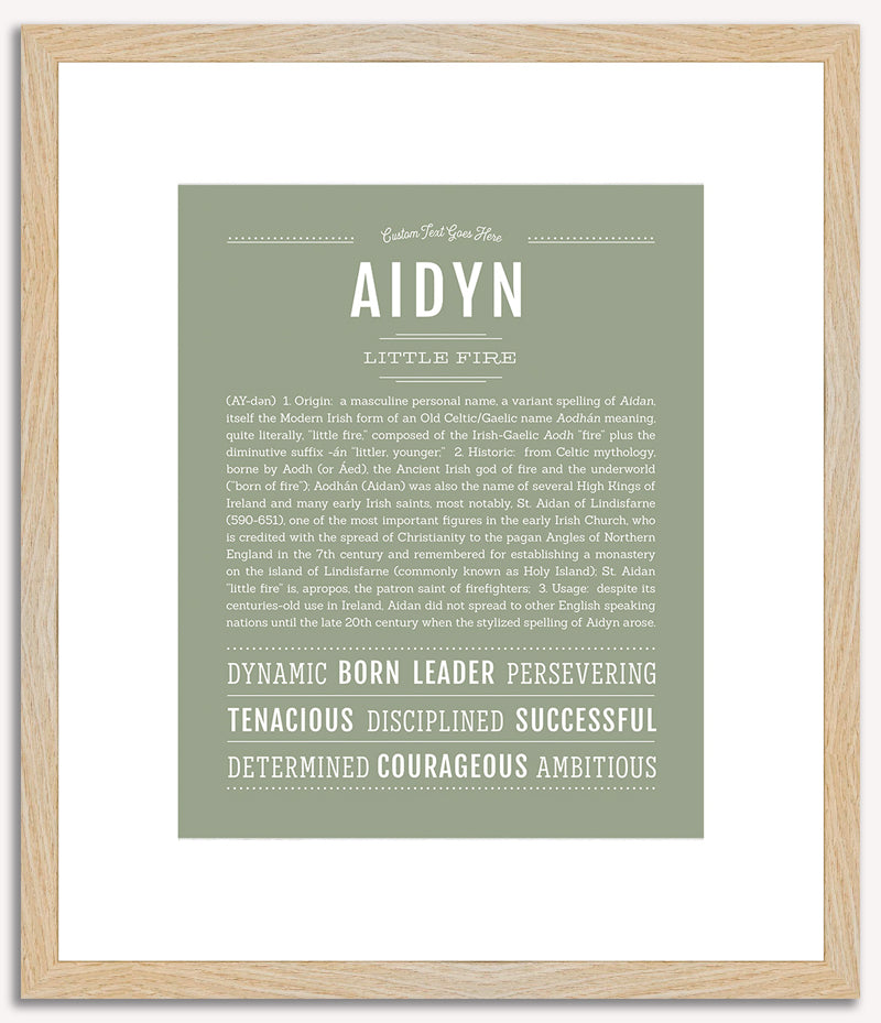 Aidyn | Name Art Print