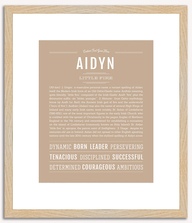 Aidyn | Name Art Print