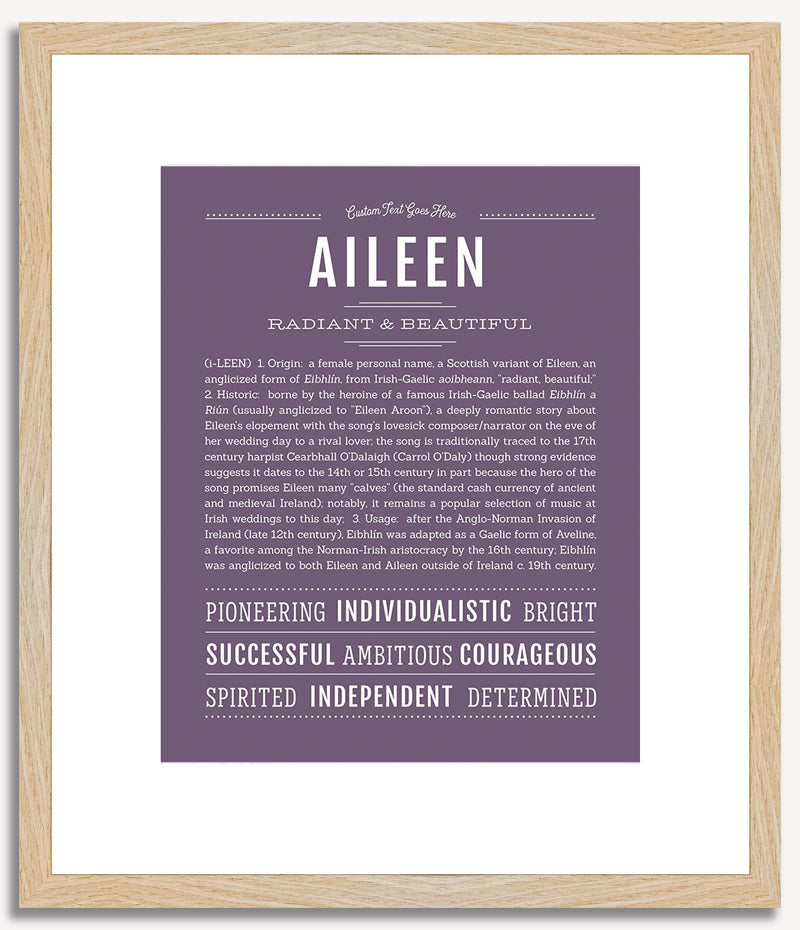 Aileen | Name Art Print